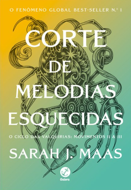 A @galerarecord revelou as capas brasileiras de ACOTAR 6 e 7 "Corte de  Harmonias Perdidas" e "Corte de Melodias Esquecidas" são os títulos em pt-BR