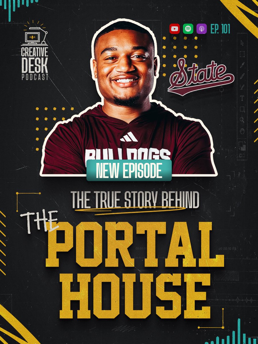 CreativeDeskPod's tweet photo. The wait is over. ๐๏ธ๐ป
Episode 01 of the Creative Desk Podcast is LIVE on YouTube and wherever you listen to podcasts.
Pull up a chair and join the conversation. ๐ช
๐: https://t.co/X85DvM2aZh
#CreativeDeskPodcast #SportsCreative #CollegeAthletics https://t.co/IDwPrPVEUf