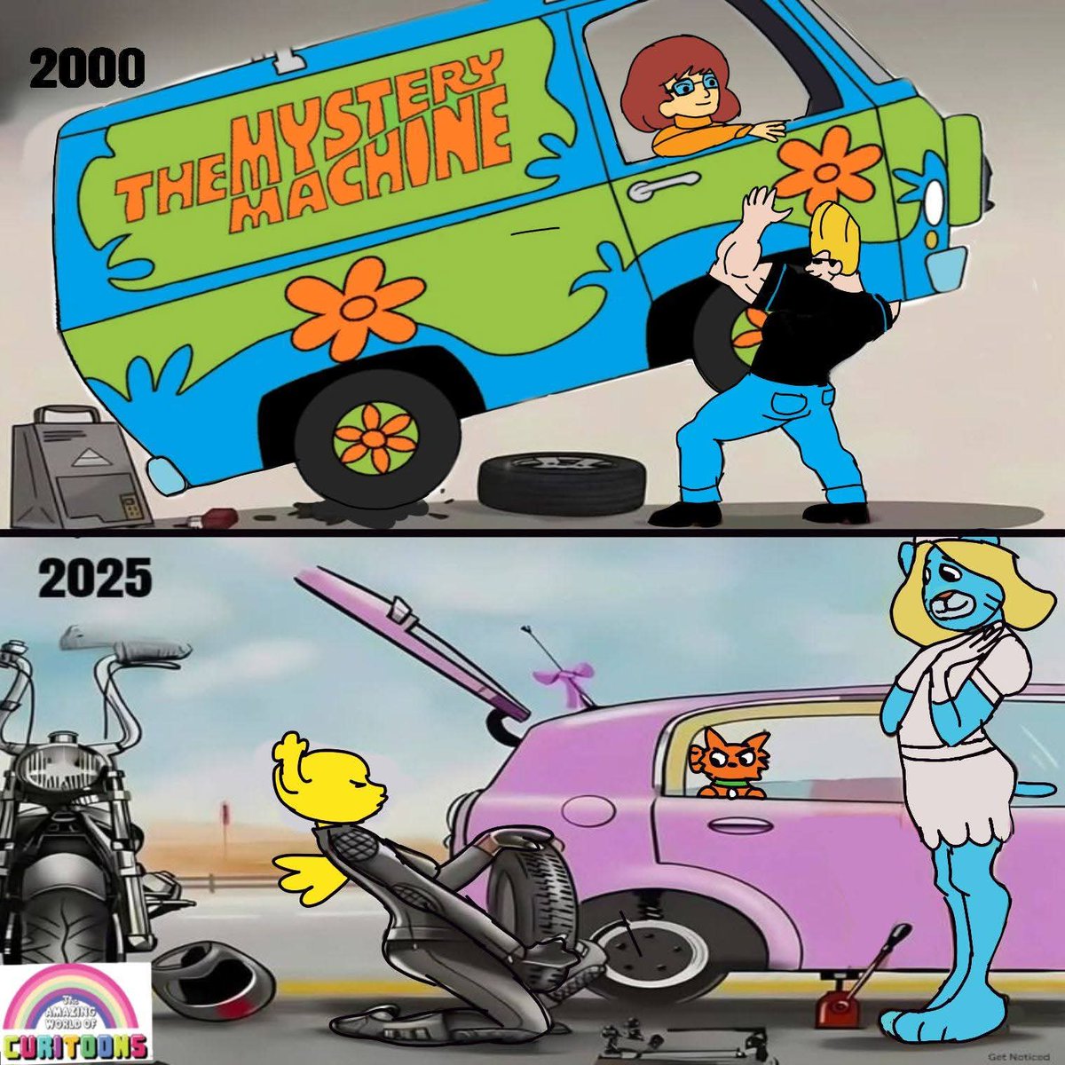 ToonsGrasa's tweet photo. Cómo pasa el tiempo
#CartoonNetwork https://t.co/yz35OsPiwk