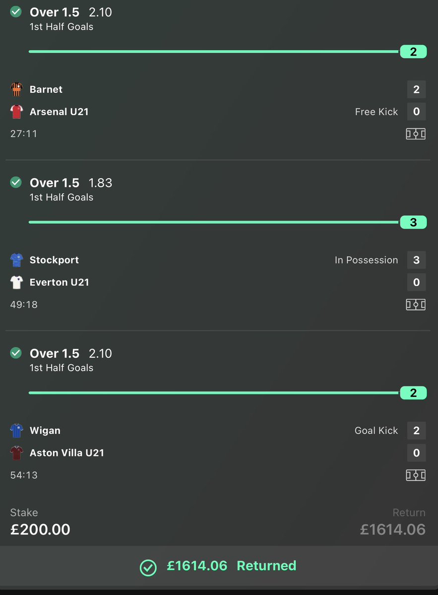 GambIingPro's tweet photo. BOOOOOOOOOOM!!! OUR FHG TREBLE IS A WINNER🔥🔥🔥🔥🔥🔥🔥🔥🔥🔥🔥🔥🔥🔥🔥

WHO BACKED IT WITH ME?👀💰 https://t.co/0vzxfz8Hsg
