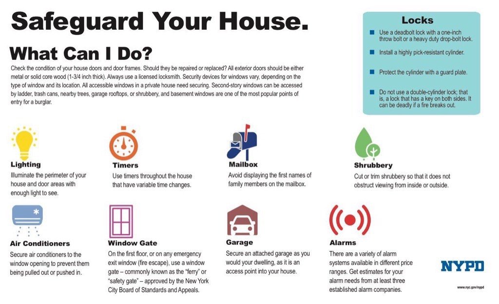 NYPD60Pct's tweet photo. 🚨Crime Prevention Tips🚨

See attached flyers on some safety tips and ways to avoid your residence from being burglarized. For more information feel free to contact our Crime Prevention Officer. https://t.co/N8PLLUuEIX