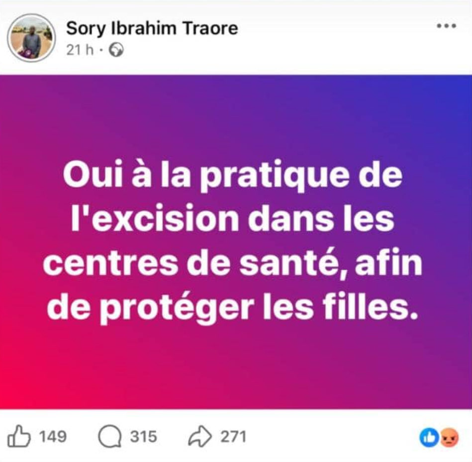 sankurienne's tweet photo. Vous voyez ? C’est exactement la raison pour laquelle j’ai fait ma thèse sur la médicalisation des MGF/MSF car il y’a énormément de personnes qui pensent que se tourner vers la médicalisation aidera pour éviter le mal de l’excision mais c’est un piège.
L'idée que si c'est fait par un professionnel de santé, dans un centre, avec du matériel stérile ce serait ‘plus sûr’ est dangereuse (et fausse). 

Il n'existe AUCUNE version "safe" de l'excision. Même faite par un médecin, sous anesthésie, en clinique…. on ampute un organe sain et fonctionnel sans aucune raison médicale. Les conséquences (douleurs chroniques, complications à l'accouchement, traumatismes) restent exactement les mêmes. L’atteinte à l’intégrité corporelle reste la même. La violation du consentement de l’enfant reste la même. 
Habiller ça en soin médical ne change rien au fait que ça reste une violence