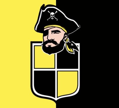 Cristoffede's tweet photo. Le pedí a Grok que mostrara cómo se vería el escudo de Coquimbo si el pirata estuviera afeitado. Este fue el resultado. https://t.co/Ul6phgYloD