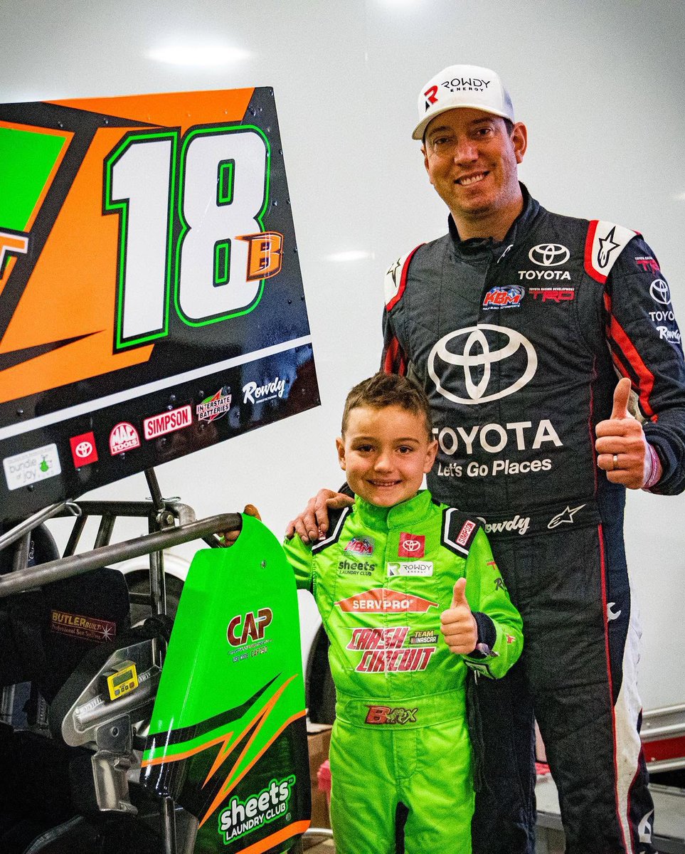 brextonbusch's tweet photo. 18. My favorite number not only because it’s my birthday, but also because I saw my dad kick everyone’s butt in it almost every week growing up. I wanted to be just like him and I chose to race it when I started racing. While I wanted to be like him, he wanted me to be better than him. He taught me everything he knows, worked on my cars, spotted for me, and even raced against me 8 times while he drove the 8. He beat me more than I beat him, but he knew the score would be in my favor sooner rather than later. I know he is proud of me. 8.18 is a reflection of him and what he instilled in me. Every race is for him.