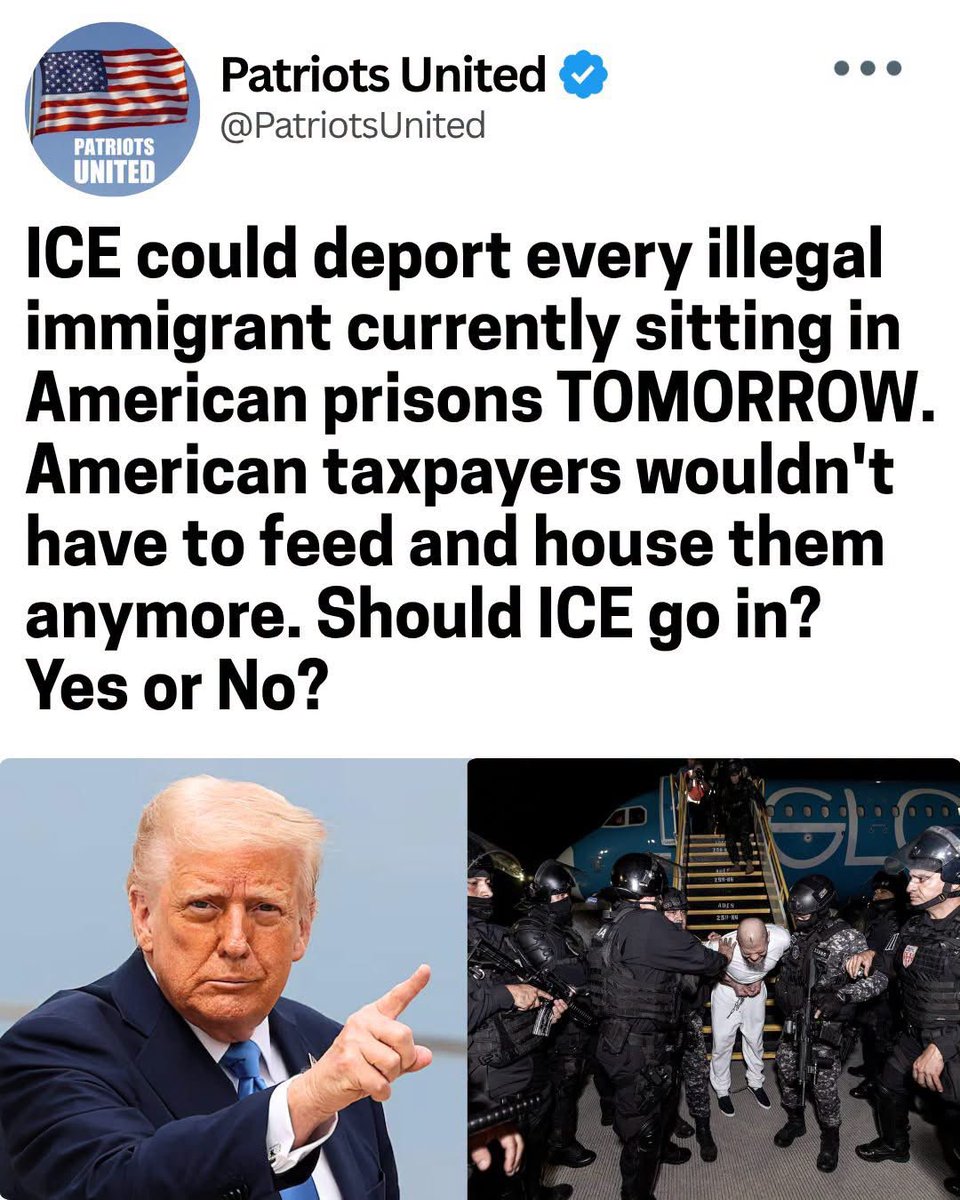 Sassafrass_84's tweet photo. Um hello yes. Taxpayers spend a minimum of 40k per inmate. I don’t want to house or feed them. Nor give them medical care. Just deport them all and put a ban on ever entering America again. https://t.co/9Uv0WrVYww