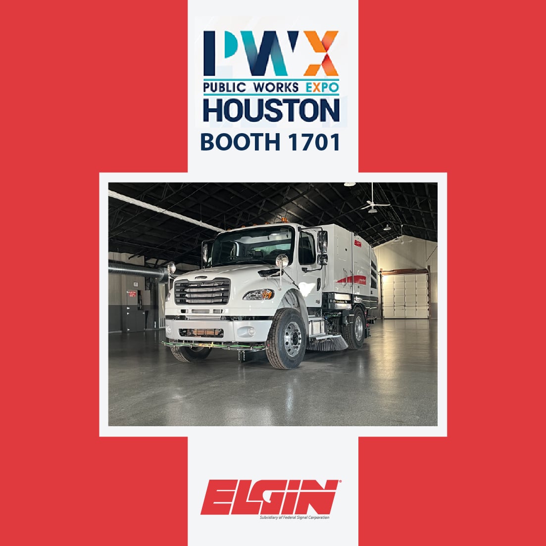 elginsweeper's tweet photo. PWX is just 2 weeks away! We're looking forward to seeing everyone at Booth 1701
@APWATWEETS #PWX26 #ElginSweeper https://t.co/IQ8MQ4qD5w