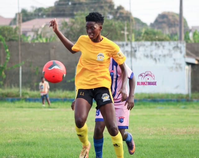 AmohKoramah's tweet photo. We lost her..
Epiphany Warriors' Gifty A. Dwamena has passed away after a short illness.
One of the mainstays of the team, she joined the WPL side last season from Sissamba Ladies.
My heart goes out to Epiphany and her family
May she RIP... https://t.co/VV955chDI0