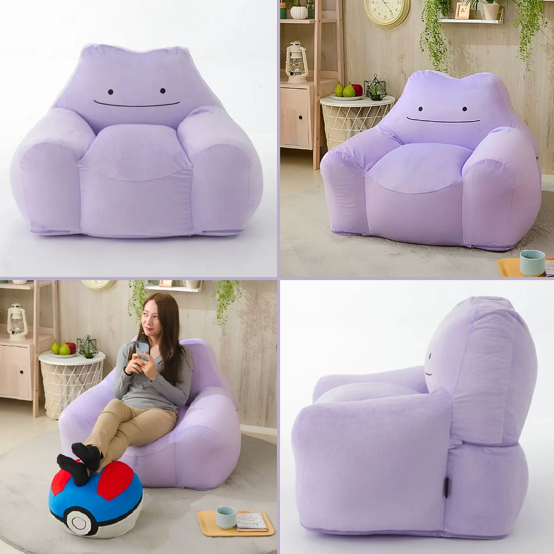 mecchaJP's tweet photo. 💜🛋️ Who needs a sofa when you can have Ditto? 
Pokémon - Beads Sofa Ditto 💜✨ Check it out at the link below!
🛑 https://t.co/zfeNjumOgz

#Pokemon #Ditto https://t.co/VNGKk8m1BW