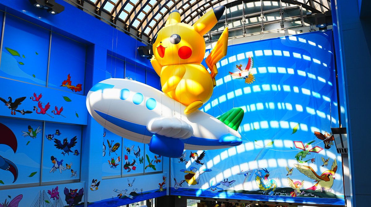 Kowa_assist's tweet photo. #お盆休み は #石川県 へ✨

#のと里山ポケモンウィズユー空港 ではポケモンたちがお出迎えしてくれて、空港はたくさんの人で大賑わいでした！

普段とは少し違う景色に触れて、たくさん楽しんだお盆休みでした😊
いいリフレッシュになったので、気持ちを切り替えてまた頑張っていきます！ https://t.co/oueu0aovxM