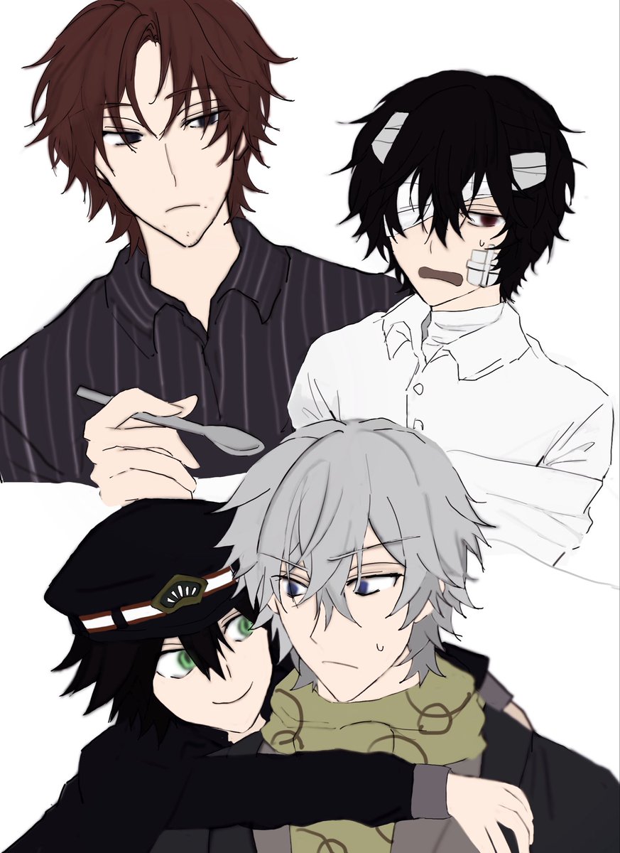 detective_duo22's tweet photo. 織太と福乱 https://t.co/TVLBUjSh70