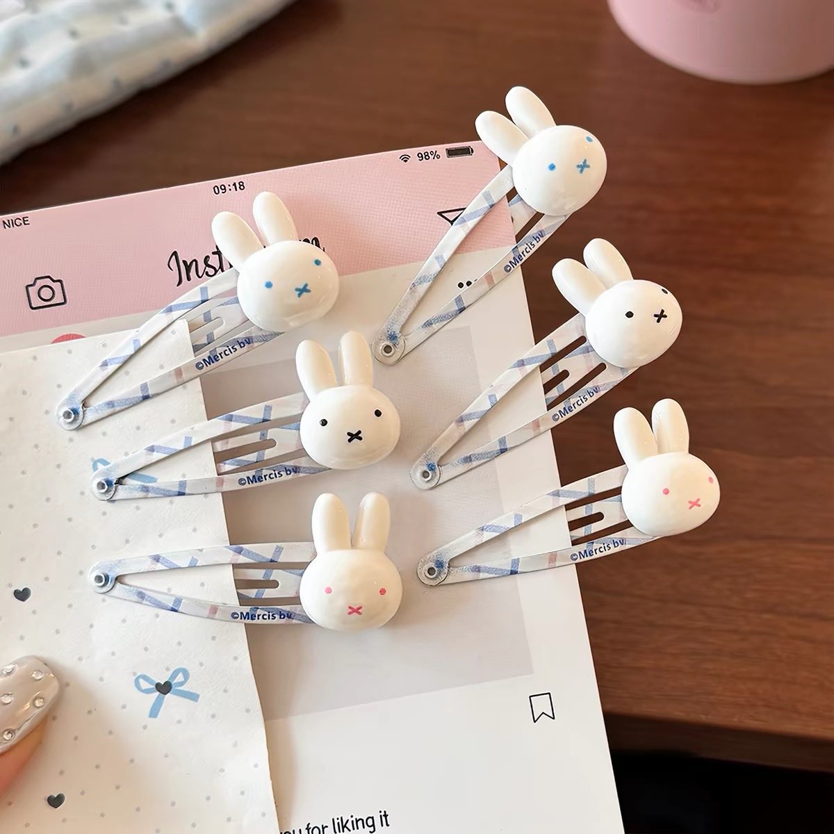 lovedyoub4's tweet photo. miffy hair pins/clips - PHP 70 https://t.co/hC7gyx0WHw