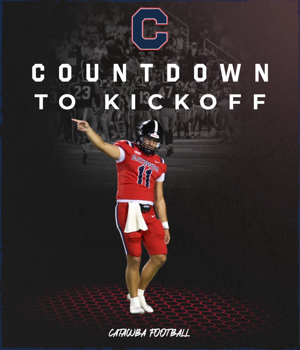 11 days until Catawba Football