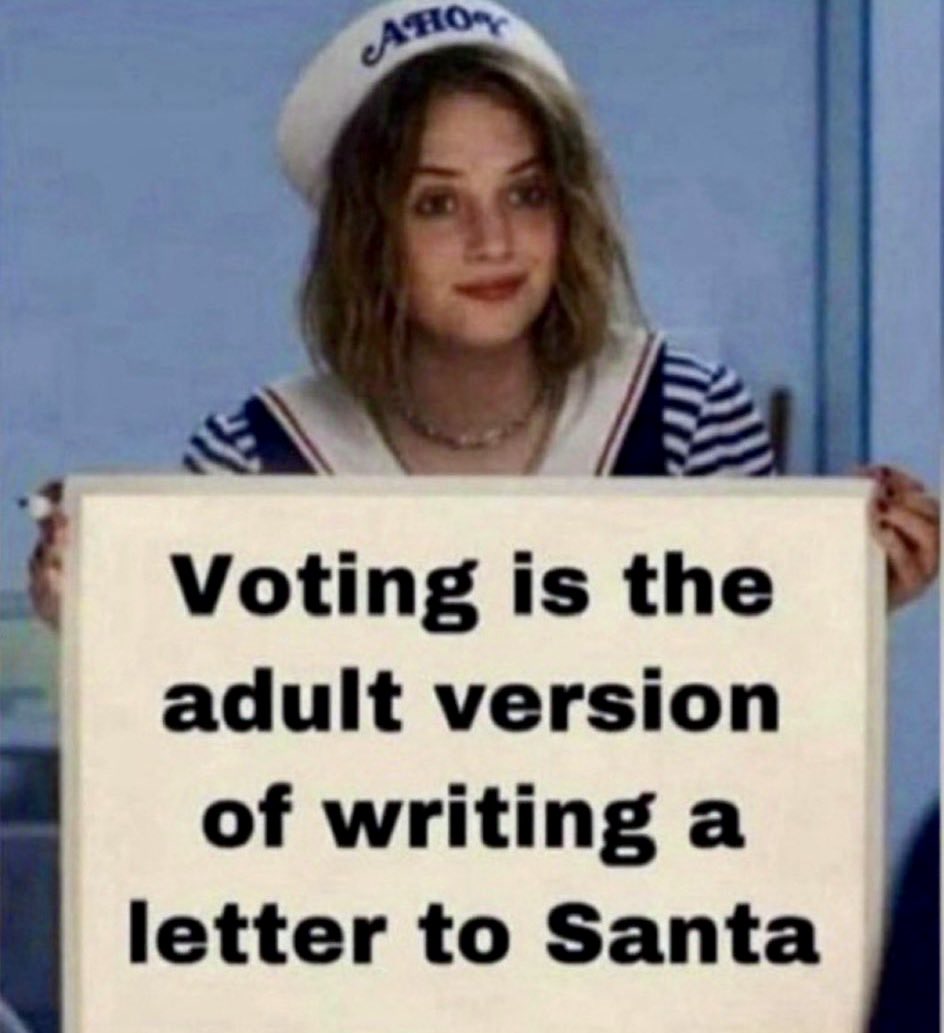 H4H1776's tweet photo. @DanBilzerian Why vote at all‼️ https://t.co/5TLAcX4FGz