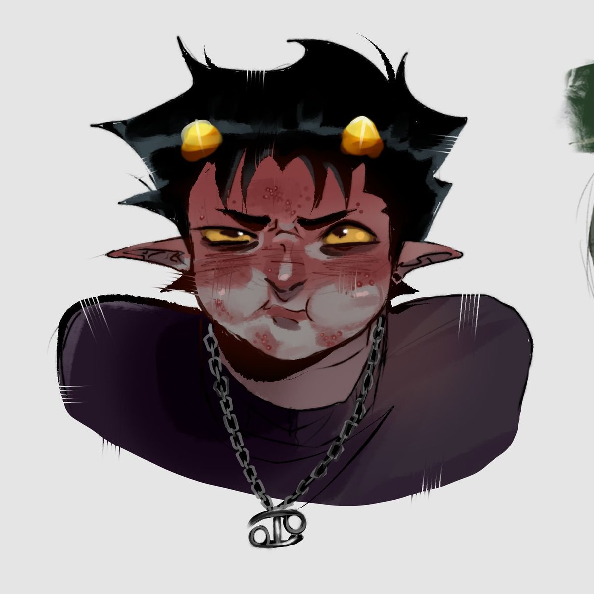 K2M0e's tweet photo. Angry Troll #homestuck https://t.co/WtRWwt4k2p