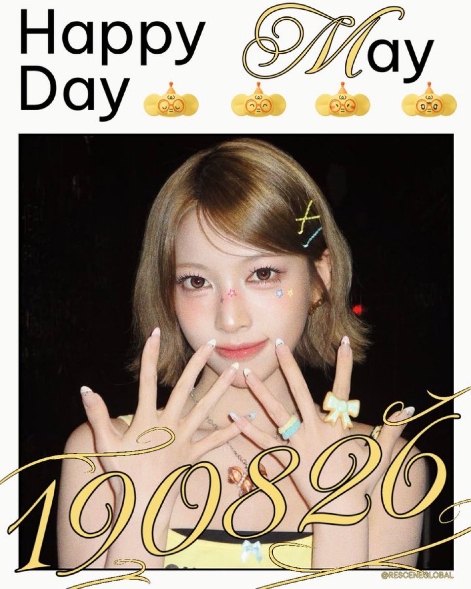 mienamint's tweet photo. TODAY IS MAY BDAY YEYYYYY.
#happymayday （＾∇＾） https://t.co/iSLxQ0gEQn