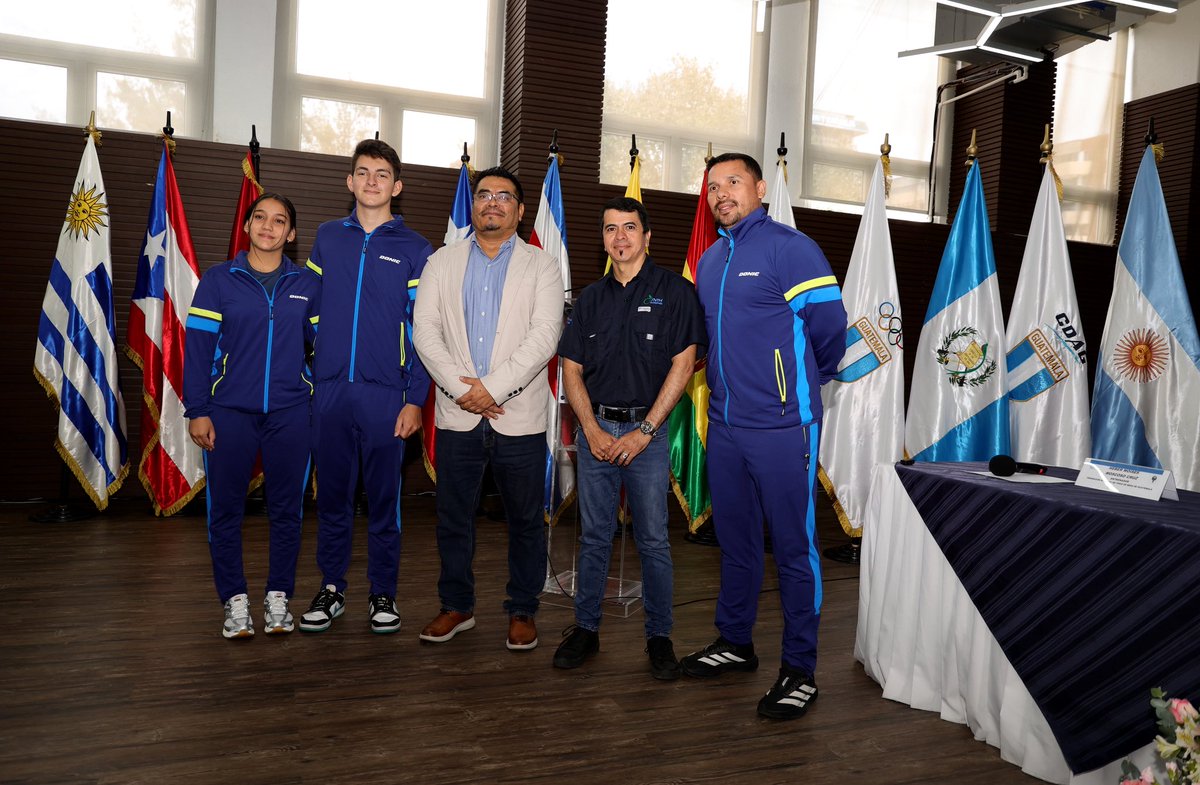 ITTFAmericas's tweet photo. ¡Guatemala se prepara para recibir el ITTF Americas Youth Championships 2026! 🇬🇹

Este martes se realizó la conferencia de prensa oficial en donde se presentó ante los medios este gran evento que reunirá a más de 200 jóvenes talentos del continente del 23 al 30 de agosto. https://t.co/DUd8uVYecW