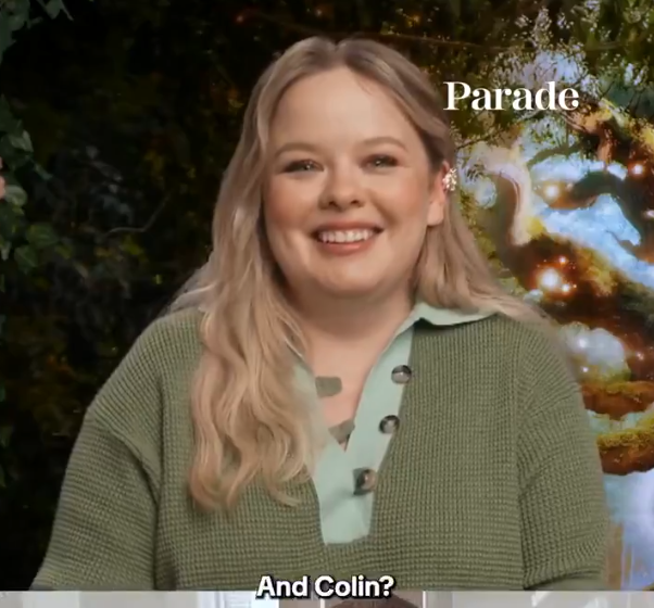 polinkisses's tweet photo. Not really, that was when she was thinking. You should try it once in a while! Now this is the face when Colin's name was mentioned 🥰 https://t.co/solXLwdlwb
