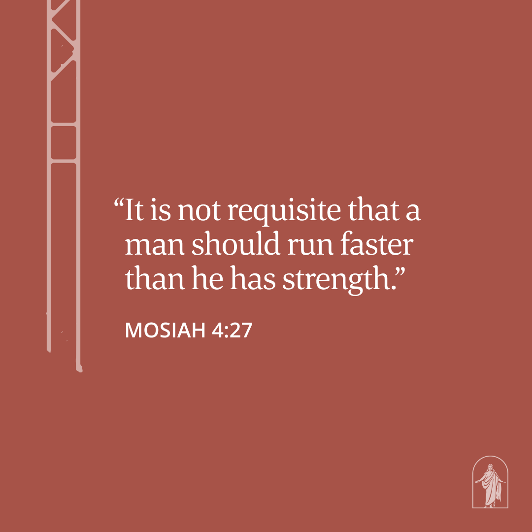thebookofmormon's tweet photo. It’s easy to get caught up in comparison and feel like we are behind in life. The gospel reminds us to focus on our own unique path—the one the Lord has set before us.

#TheBookOfMormon #FeastUponTheWord https://t.co/l8qKUqJG6X