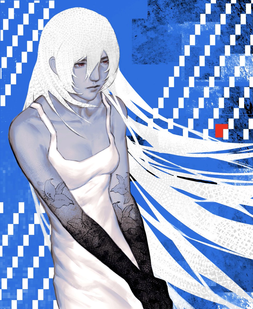 organsmerti's tweet photo. blue 
#SIGNALIS #signalisfanart https://t.co/jBlNo5Enhk