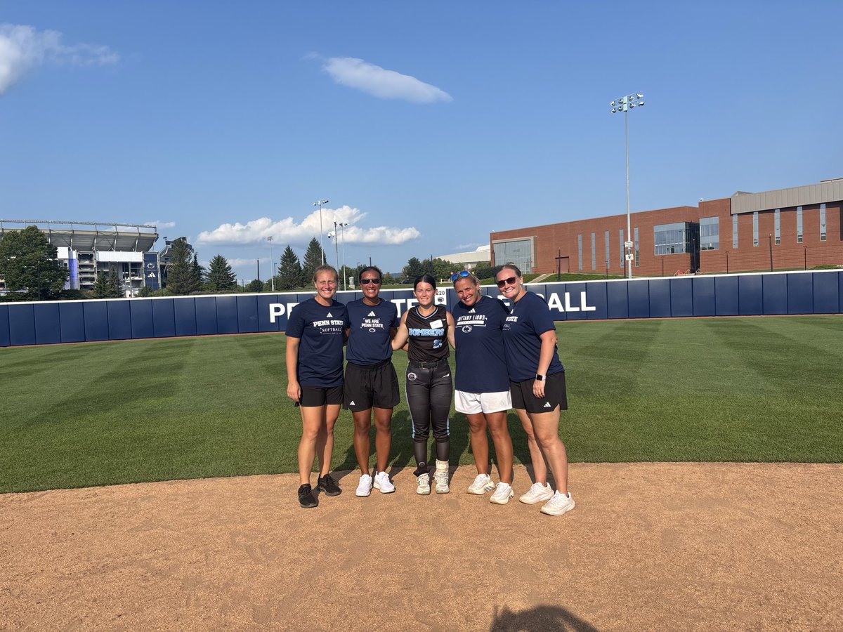 KBarrett2029's tweet photo. I had an amazing time at the Penn State camp. Thank you so much!! @PennStateSB @coach_crowell @ExtraInningSB @Softball_Home @SoftballHome https://t.co/8C5xtP5kLq