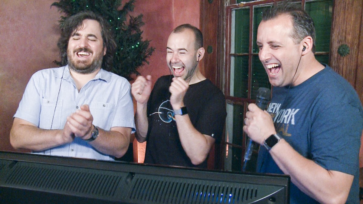 CH0WM4NE's tweet photo. Sal: Welcome back to AIPACtical Jokers. So, tonights biggest loser is... Haley! For her punishment, she has to run for congress. 

Cut To: Control Room

Sal: Say- say "Israel comes to me in my dreams".

Brian: No way. 

Murr: (giggling) Do the voice! Do the voice again! https://t.co/HxlzLoGHbM