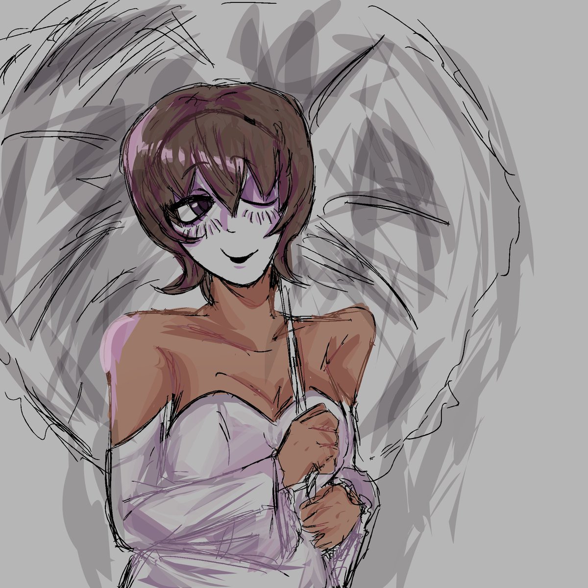 usukcest's tweet photo. I dont like this but I spent an hour drawing it and I dont want to think too deeply about wasting my 4 hour free ibispaint brush time https://t.co/I9n9btYJVa