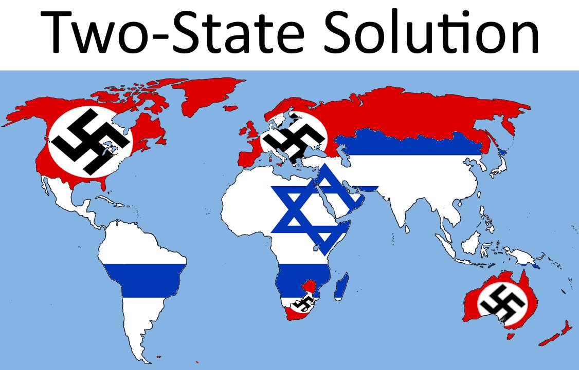 AngloChud08's tweet photo. This is my two-state solution proposal: https://t.co/mkjYMxlWU6