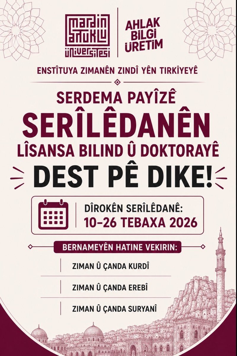 KenanNado's tweet photo. MA 8 ROJ JI BO SERÎLÊDANÊ KEREM BIKIN👇
https://t.co/xA5HkNoCkR
EM LI BENDÎ WE NE. https://t.co/7YS9qQJzHb