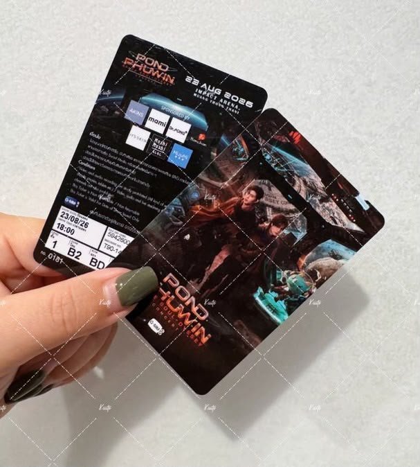 shakira3W's tweet photo. POND PHUWIN SPACE SOUL-DYSSY CONCERT
🎫 Tickets Available for Reservation
💺 Zone A3 • Zone B2 • Zone SC
Consecutive Numbering and Adjacent Seats
#PondPhuwin #PondPhuwinConcert #GMMTV #TPOP #TPOPConcert #韓国アイドル #韓国コンサート #タイコンサート #チケット代行 #チケット販売 https://t.co/Jx9xF3SbC5