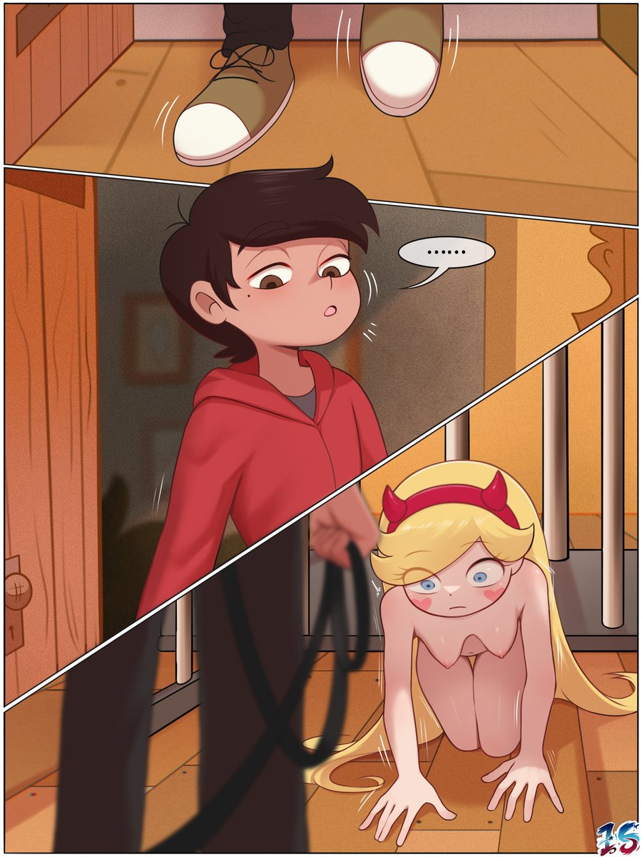 prs3240's tweet photo. Page 15 of Taming of a Star!
Well then, that "Definitely" didn't take too long. 
It looks like Star already been caught and is now in for a very interesting time. 😎

#SVTFOE #NSFW #StarButterfly #MarcoDiaz #Bondage #Hentai #Starco https://t.co/zb6XuP1sjk