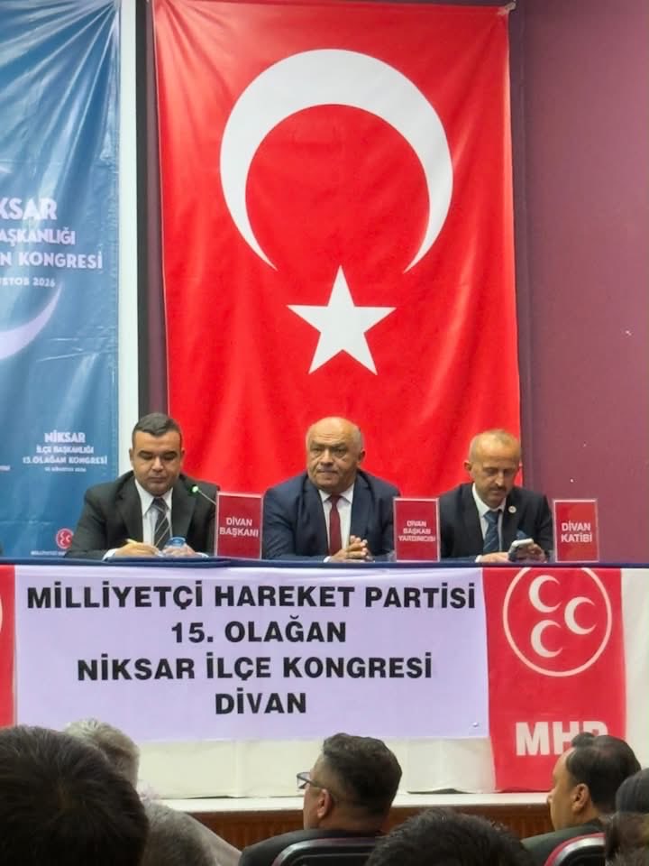 1Azmiyildirim's tweet photo. NİKSAR İLÇE KONGREMİZ HAYIRLI OLSUN. https://t.co/pAGOTWJYBW