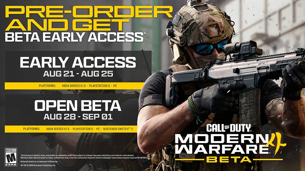 thmpr_'s tweet photo. I have 9 x MW4 Early Access Beta keys! #CallofDuty #MW4

To get a chance to win one! 
Follow @thmpr_ 
Like
Retweet!

Goodluck Soldiers! https://t.co/7jJYYL00S5