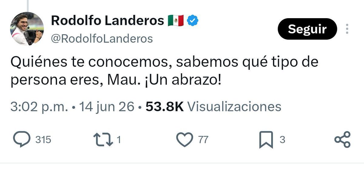 DanielSosaC_'s tweet photo. @RodolfoLanderos Que blandito, doble moral me saliste. https://t.co/uupCoavwq4