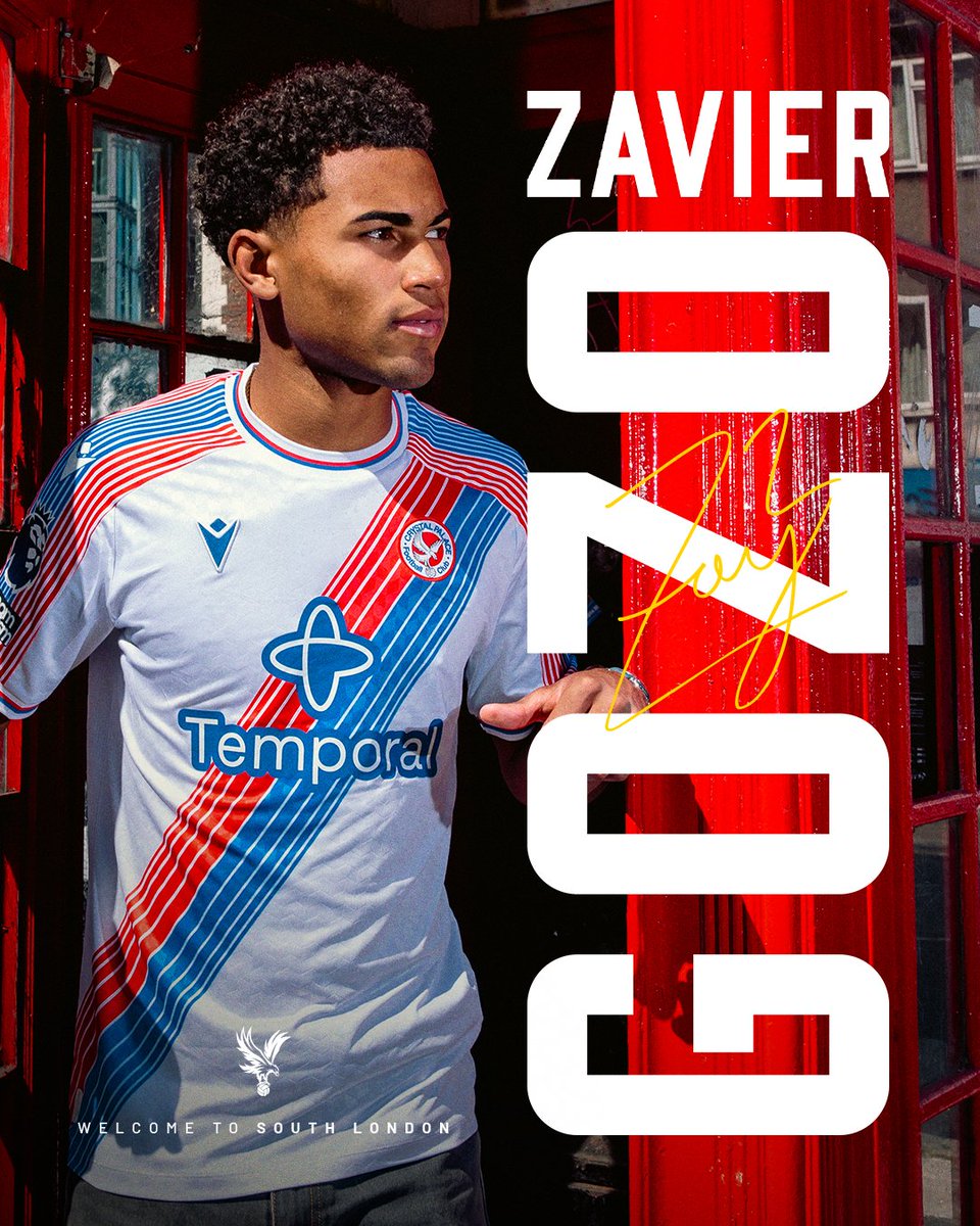 CPFC's tweet photo. He's Palace now.

We are delighted to have completed the signing of exciting teenage attacker Zavier Gozo from Real Salt Lake 🦅