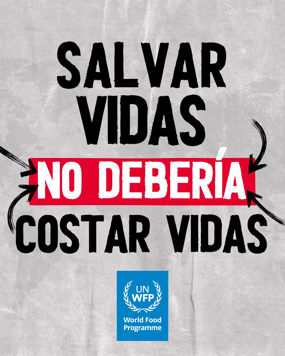 ONU_es's tweet photo. Todos los días, el personal humanitario arriesga la vida para construir un mundo mejor.

En este #DíaMundialDeLaAsistenciaHumanitaria, dale repost para que el mundo escuche este llamado: los trabajadores humanitarios #NoSonUnObjetivo.

Via @WFP_es https://t.co/8O2sjO6QHM
