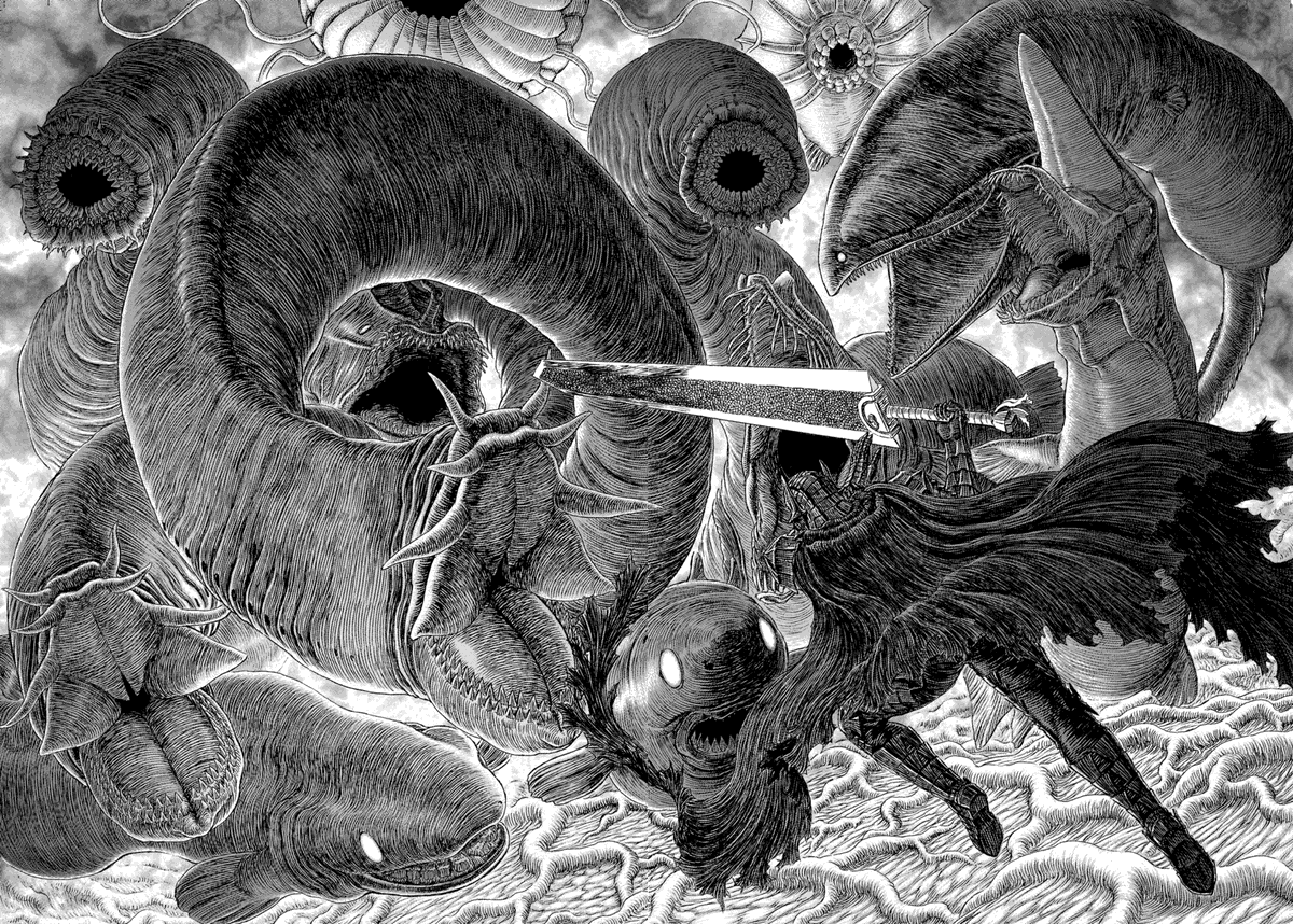 hithisispharaoh's tweet photo. #Berserk despite being a weaker section in the story, the visuals are still just as insane https://t.co/mOTxMryhv5