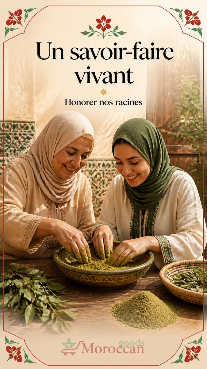 GoodsMoroccan's tweet photo. Le henné naturel marocain est un art de bénédiction, de joie et de partage, transmis de génération en génération. Un héritage vivant pour les cheveux, la peau et les grandes célébrations. 🇲🇦 https://t.co/tl2X983Vza