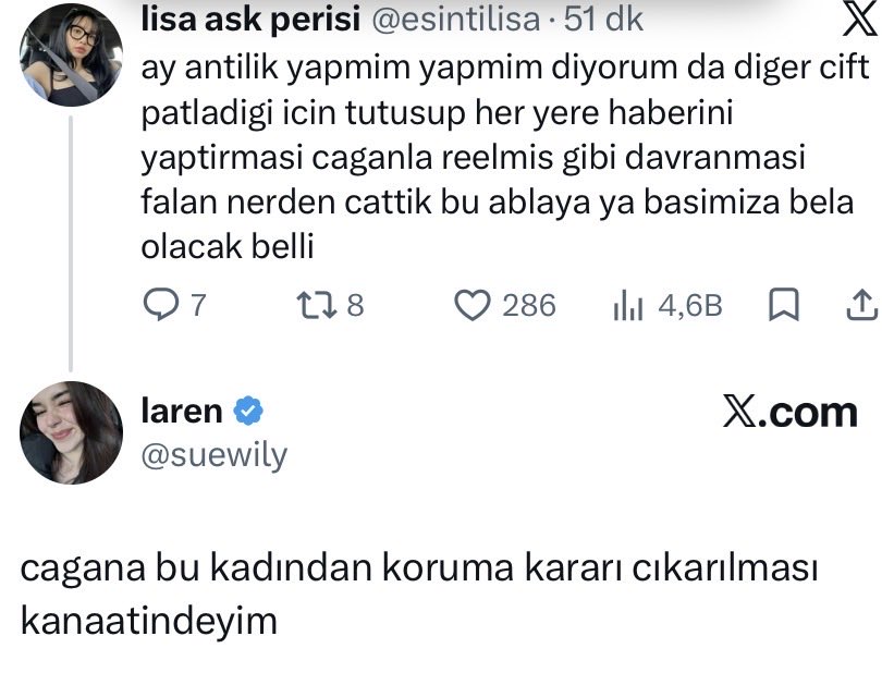etunforgivenst's tweet photo. cerene yaptıkları bu tacize kanım donuyor artık ya gerçekten bir kadın başka bir hemcinsi için nasıl böyle twitler atabilir ya dava yeseniz ne yemeseniz ne zihniyetiniz bu kadar boktan olduğu sürece sizi hiç bir şey paklamaz umarım bir an önce tedavi olursunuz 🙏🏻 https://t.co/O3CMO1MuCx