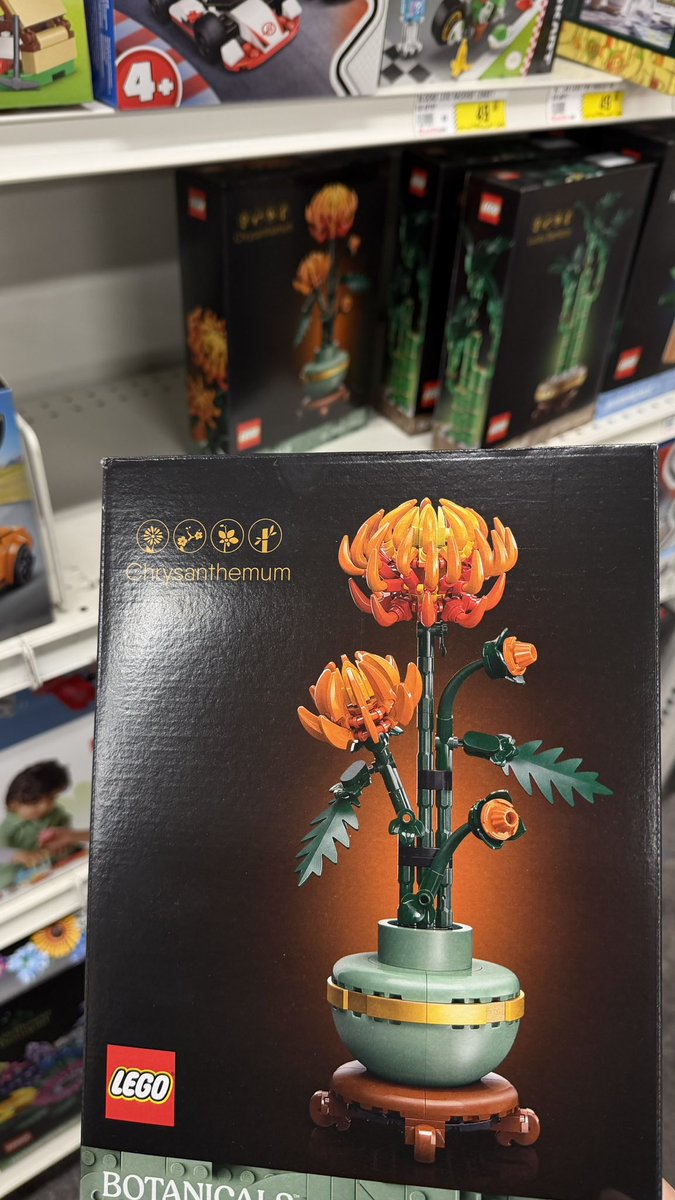 Reeuii9's tweet photo. Lego chrysanthemum 🌼🧡 https://t.co/JusJZjg9x3