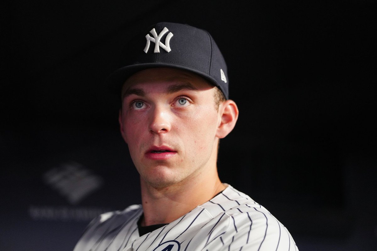 JimmyRandazzo's tweet photo. If Ben Rice hits a HR today someone who retweets and is following is winning a Yankees shirt. Comment your size. Let’s go Yankees. https://t.co/mamH2zNFYH