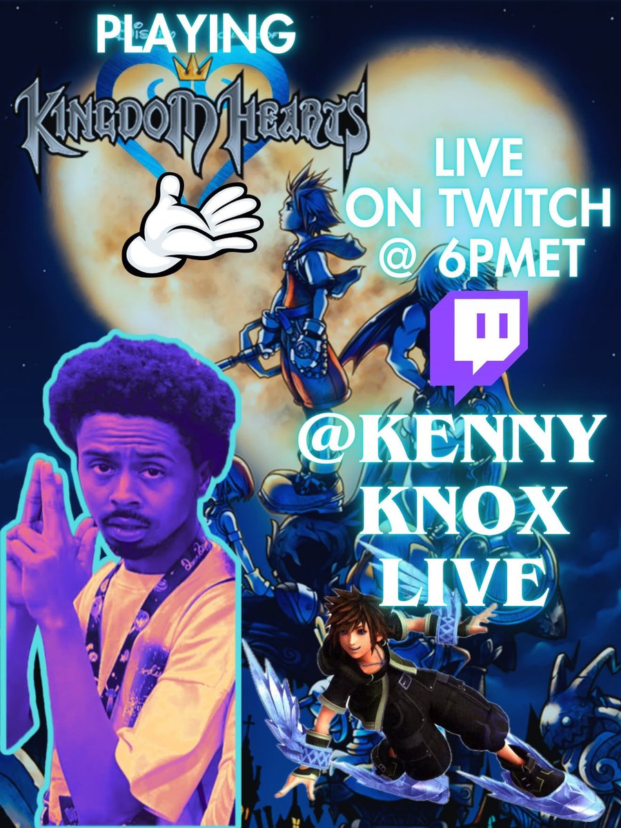 KennyKnox's tweet photo. Tap in with me !!!! Plan on playing all the Kingdom Heart games ! https://t.co/KpwaP7mc4i https://t.co/ZanGjaVS7C