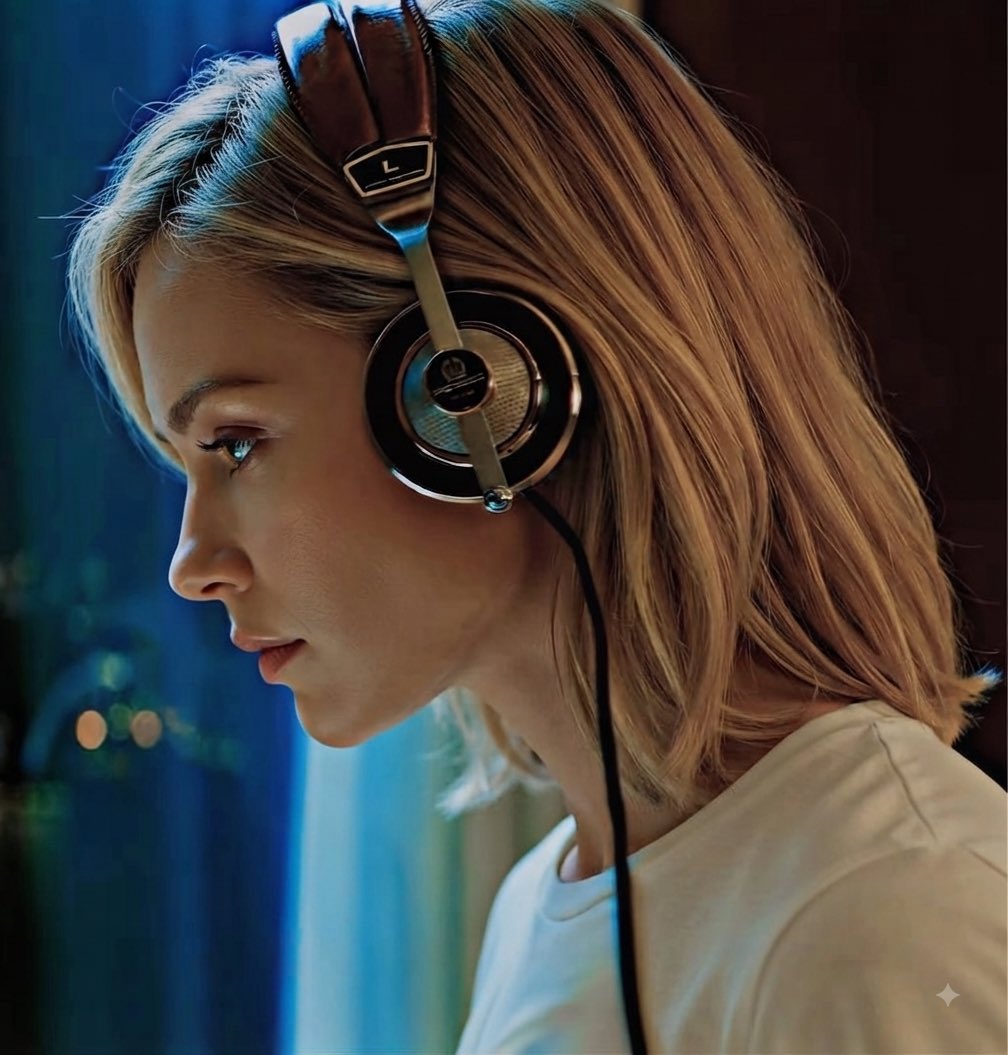 JennyLStorm's tweet photo. After a long day, Jenny is listening to her tunes https://t.co/QoQvKnMt1C