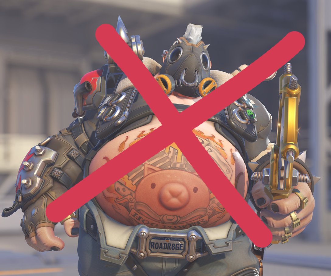pampurins's tweet photo. Hello dear OW fandom: I'm going to start the #RemoveRoadhog movement very soon so please lookout for it ♡ https://t.co/9kaH3bvfmp