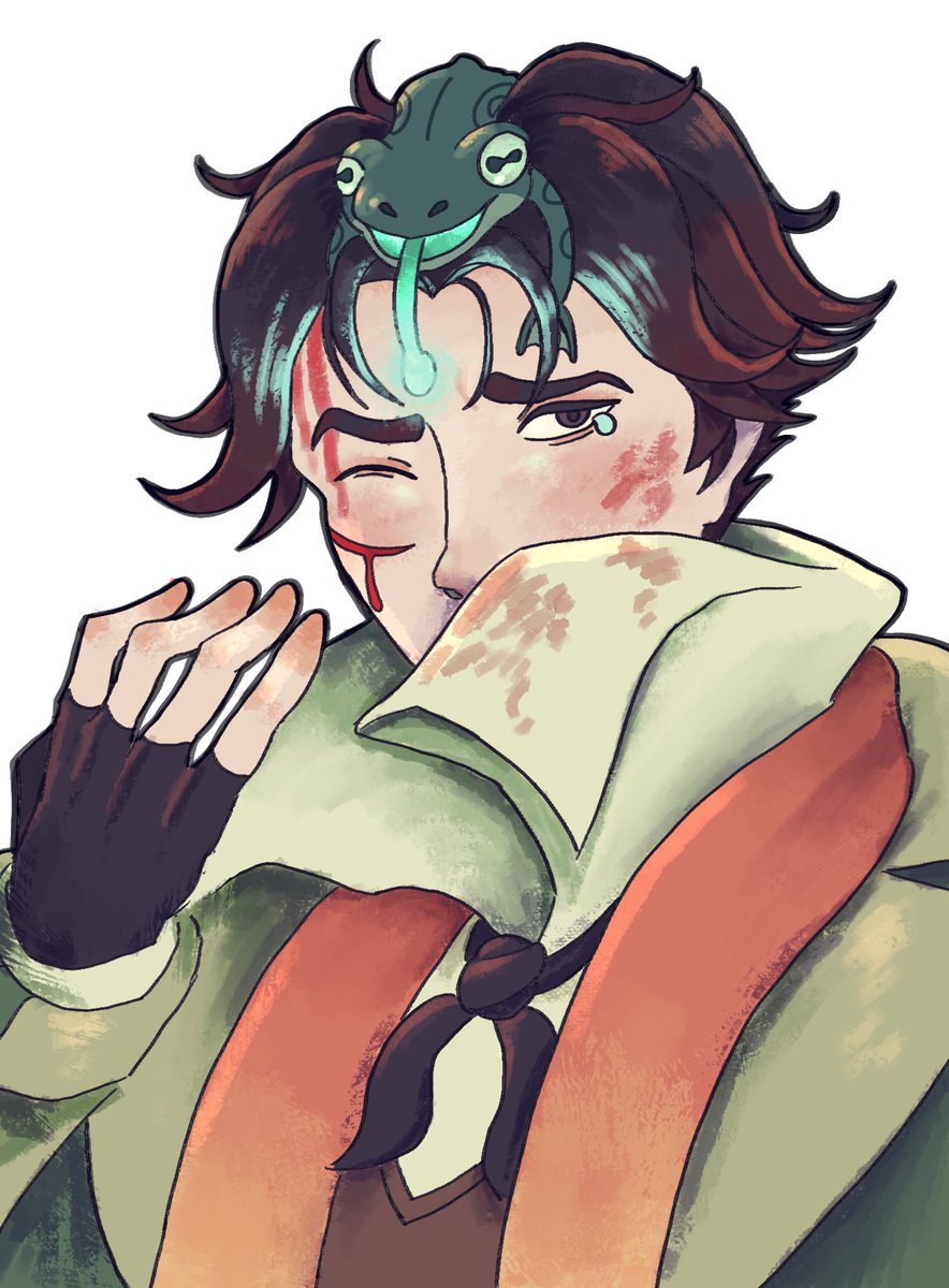 StarMossy's tweet photo. completely redid my pocket critical portrait for the art brawl portraits mod (which you guys should totally use when it updates 👀👀👀)

#deadlock https://t.co/xyAQZ4AqlV