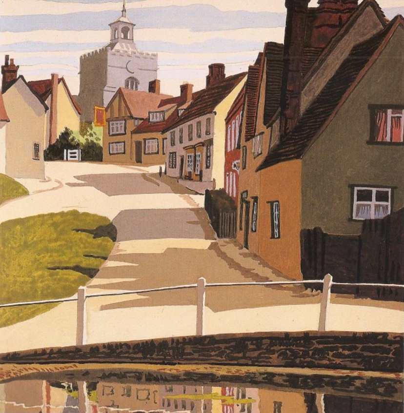 alton_benes's tweet photo. Finchingfield #Essex from Brain Cook's Landscapes of England https://t.co/kuitcn89gt
