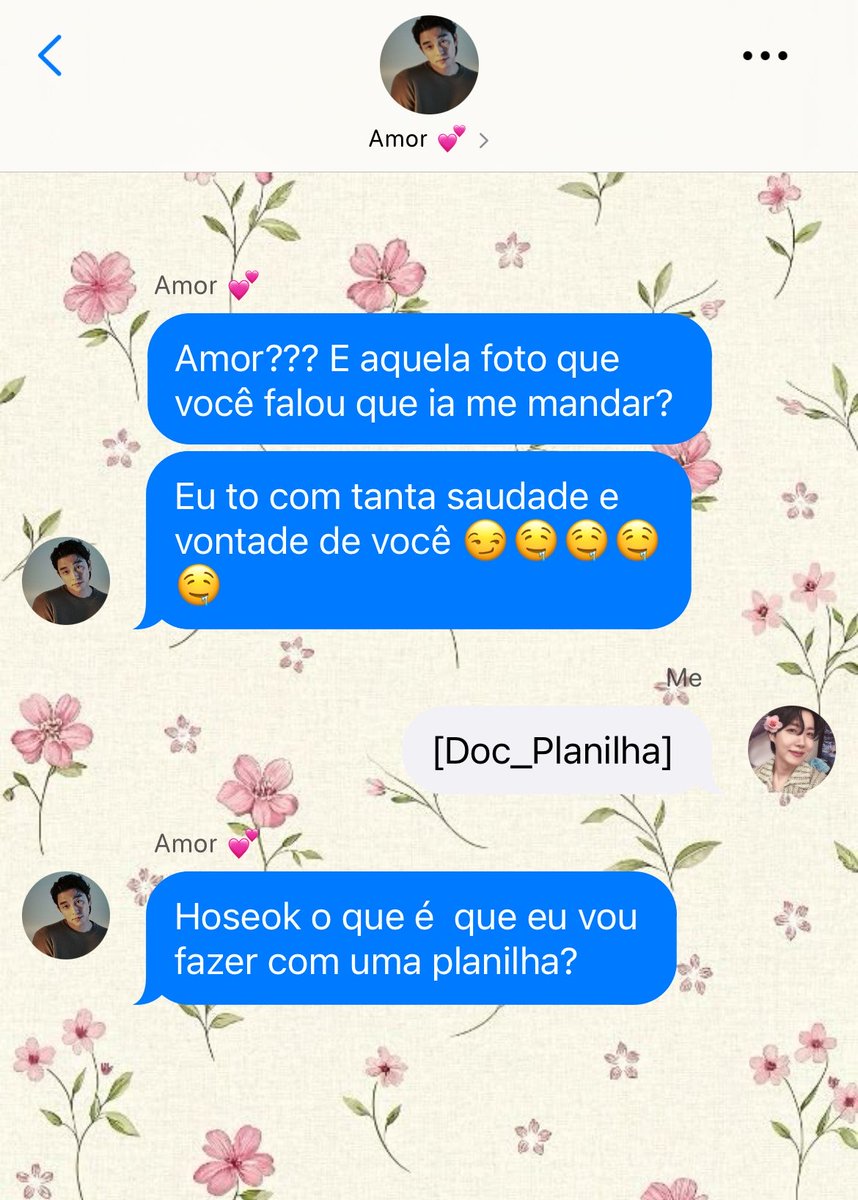 NandSoouz's tweet photo. Mensagem trocada
Uma #sopeau onde Hoseok acaba errando os chats https://t.co/WG6VaTatJp