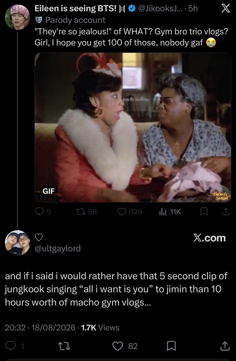 illiwons's tweet photo. we once again need to talk about how jokers thinks gay couples can't gym together and if they do it makes them gym bro constantly calling it ”macho” “ gym bros” it's coming off extremely homophobic if you ask me https://t.co/WNdjl6FzjX