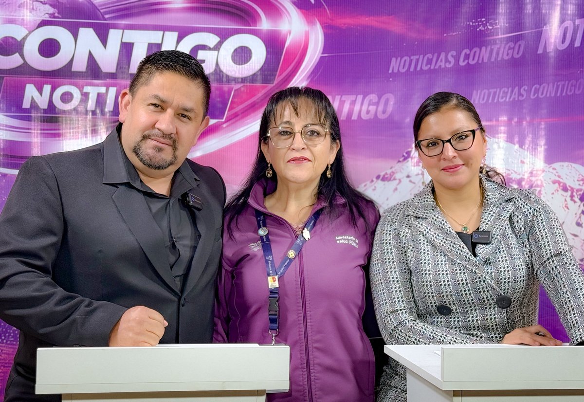 DPS_Chimborazo's tweet photo. #Riobamba | En entrevista, la Directora @DPS_Chimborazo, @VeLoGuLe1970 detalló las acciones y avances de la gestión médica en #Chimborazo. Se refuerza el equipamiento, abastecimiento e infraestructura para garantizar atención digna a las familias de la provincia https://t.co/OC9q56tqGg