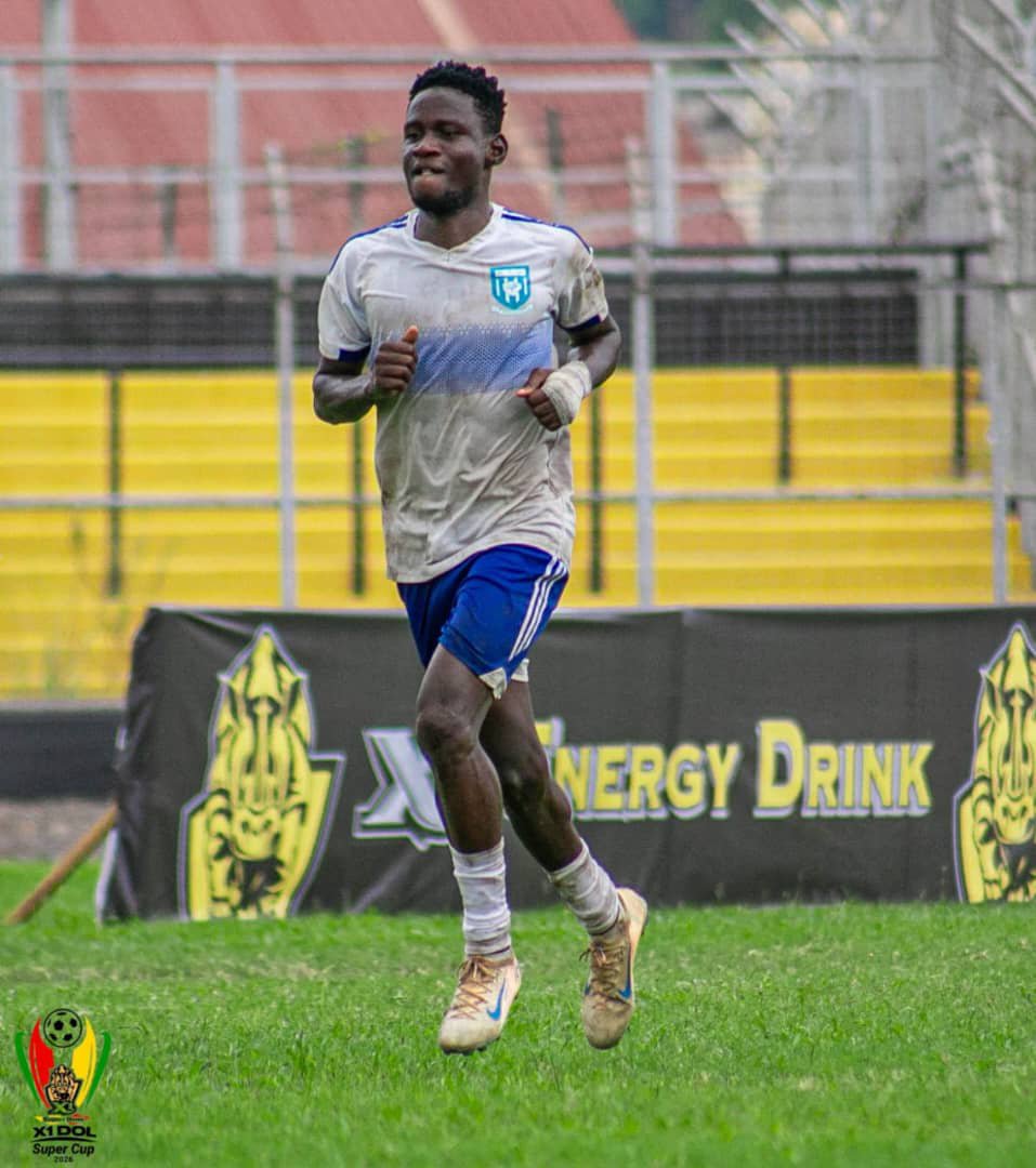 DivisionOneGH's tweet photo. Rahim Akanta Finishes as Top Scorer of the X1 DOL Super Cup

Real Tamale United forward Rahim Akanta has finished as the top scorer of the 2026 X1 DOL Super Cup after scoring three goals in the competition. https://t.co/B3Ivvhu9Me