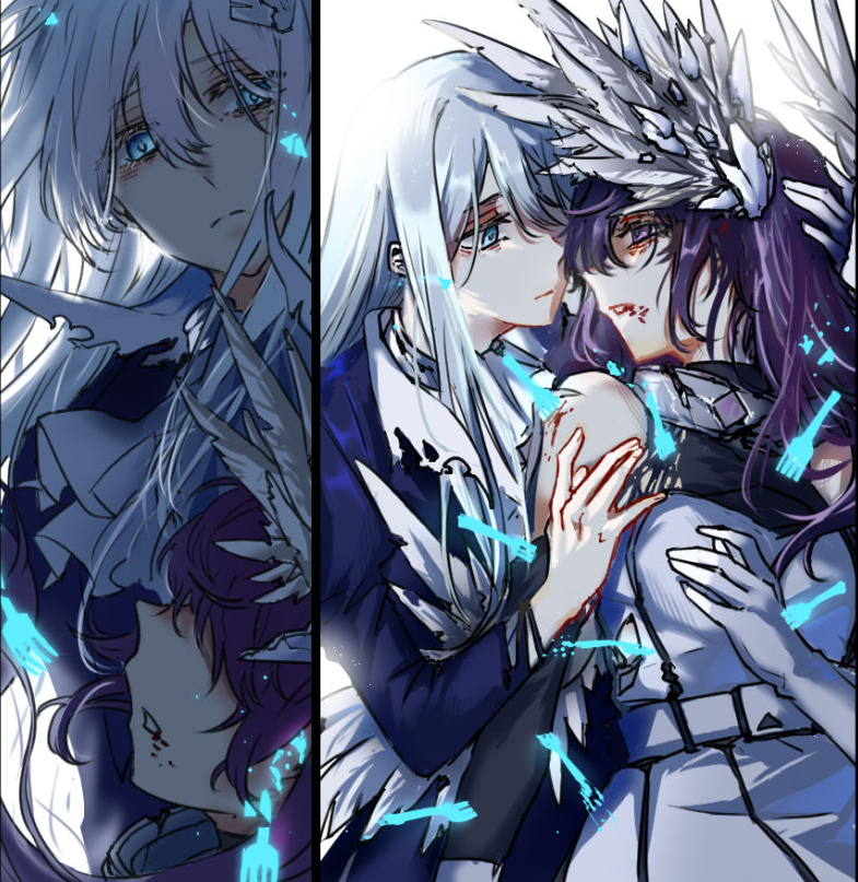 Dlewdjuice's tweet photo. ボスクロ、暴走しちゃったホワイトクロウを止めるために https://t.co/lmWRu1AKnn